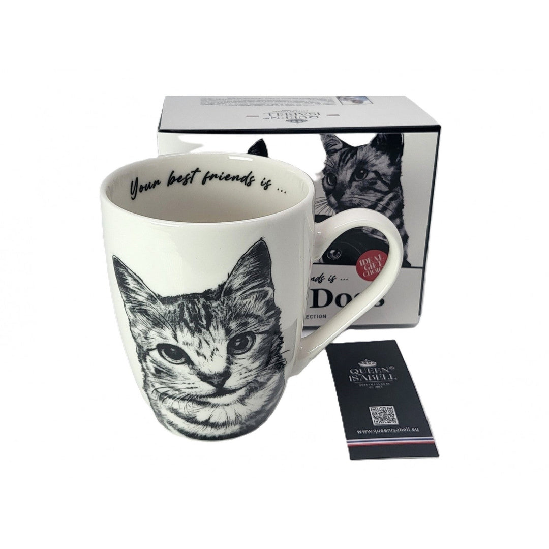 Porcelænskrus Queen Isabel, amerikansk korthåret kat, 350 ml, Q1-05195