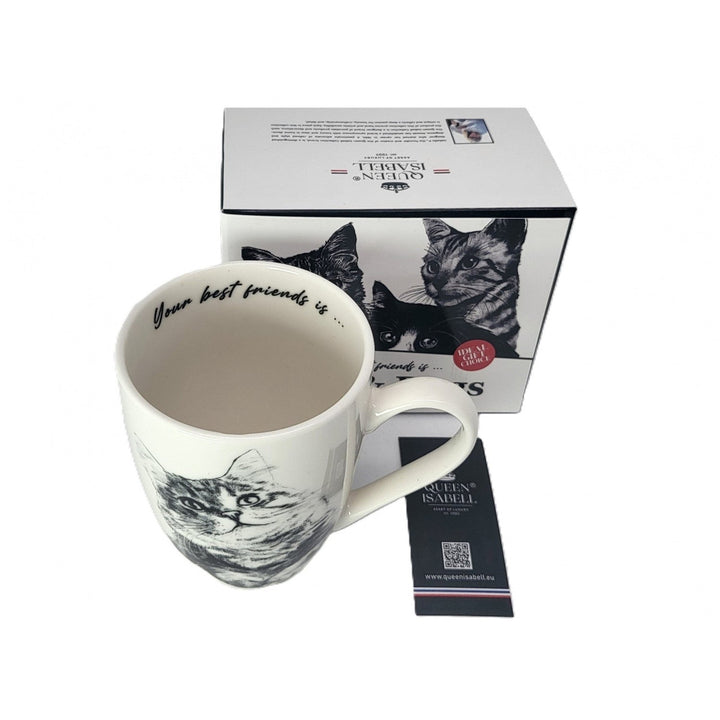 Porcelænskrus Queen Isabel, sibirisk kat, 350 ml, Q1-05201