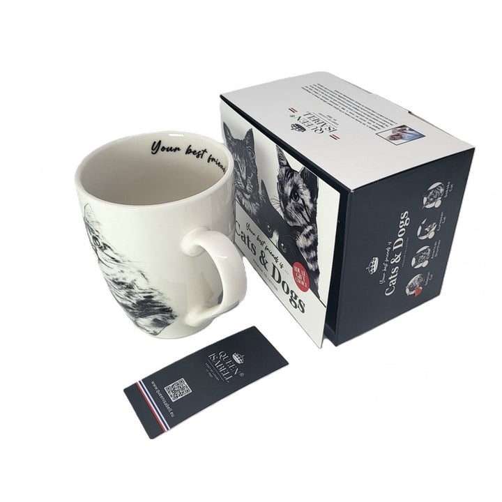 Porcelænskrus Queen Isabel, sibirisk kat, 350 ml, Q1-05201