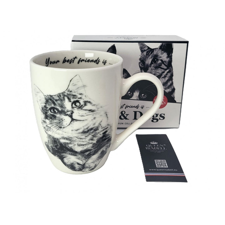 Porcelænskrus Queen Isabel, sibirisk kat, 350 ml, Q1-05201
