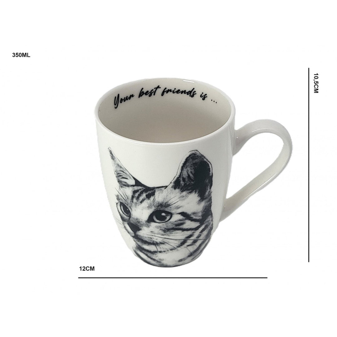 Porcelænskrus Queen Isabel, Sokake-kat, 350 ml, Q1-05218