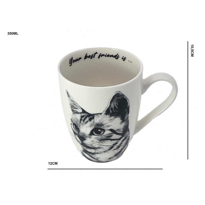 Porcelænskrus Queen Isabel, Sokake-kat, 350 ml, Q1-05218