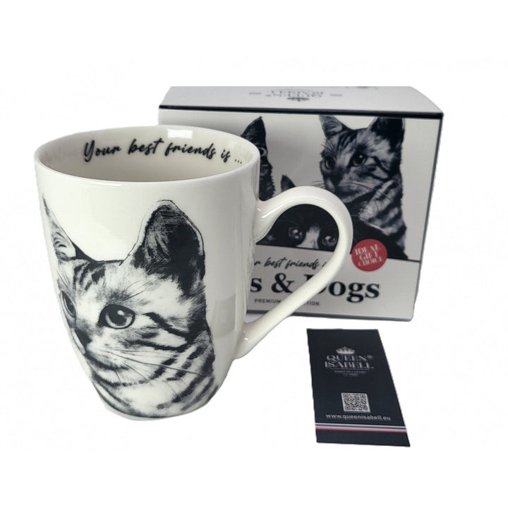 Porcelænskrus Queen Isabel, Sokake-kat, 350 ml, Q1-05218