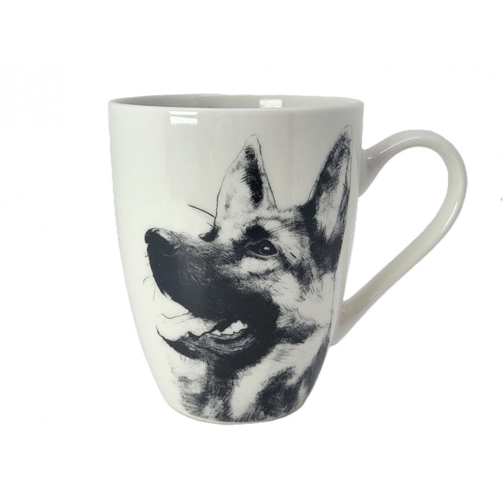 Porcelænskrus Queen Isabel, schæferhund, 350 ml, Q1-05232