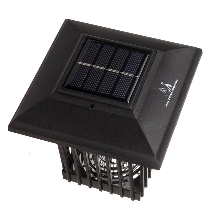 Maclean LED-insektlampe, IP44, LED/UV, batteri 2*AA Ni-MH 200 mAh, solcelle 2V DC MCE448, 2 stk.