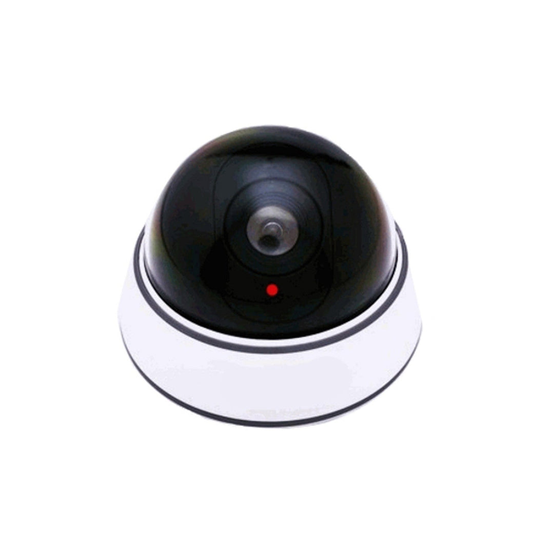 DC2300 kuppelkamera-attrap med blinkende LED + 3x AA-batteri fra Varta Industrial