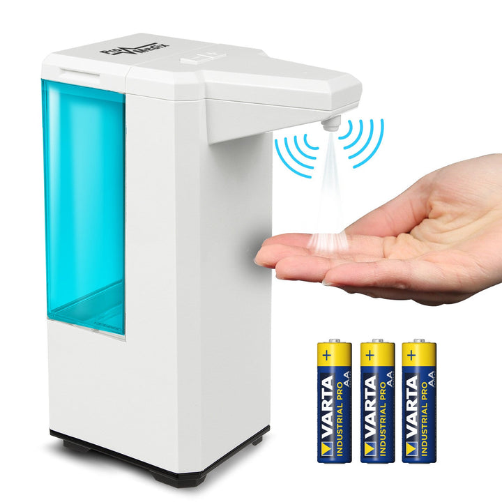 Automatic dispenser container dispenser for disinfectant liquids 500ml Promedix PR-470 + 4x AA battery Varta Industrial