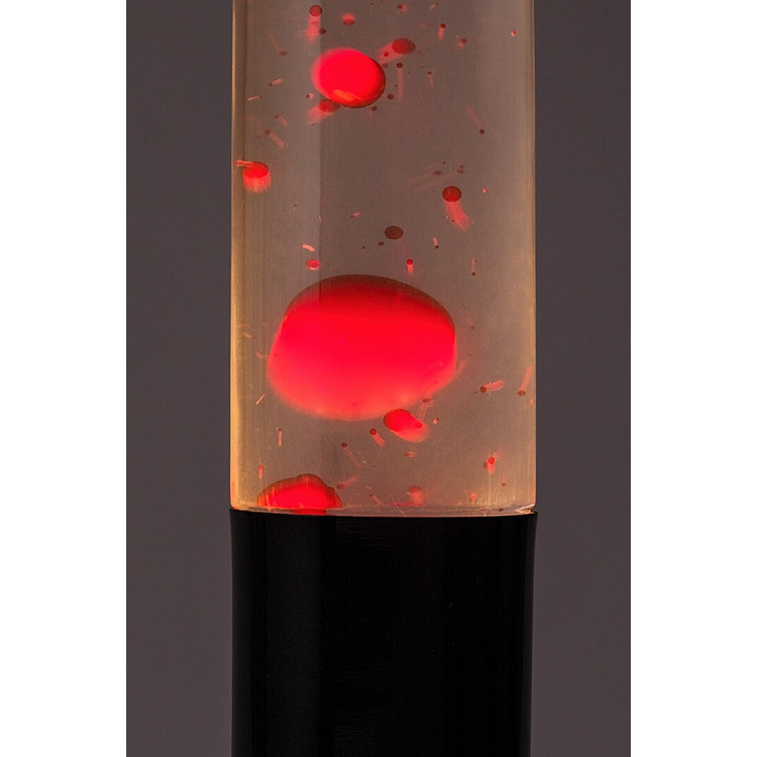 Rabalux LED-lavalampe, effekt 25 W, 3000 K, rødt voks, Lavastic