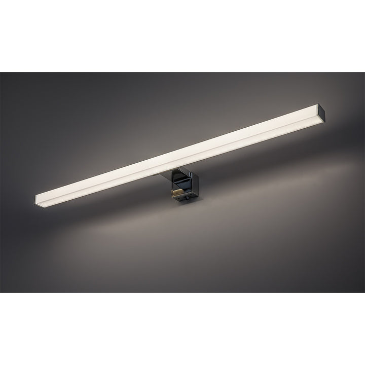 Rabalux badeværelseslampe, 9 W, naturlig hvid 4000 K, IP44. Krom, Oliro