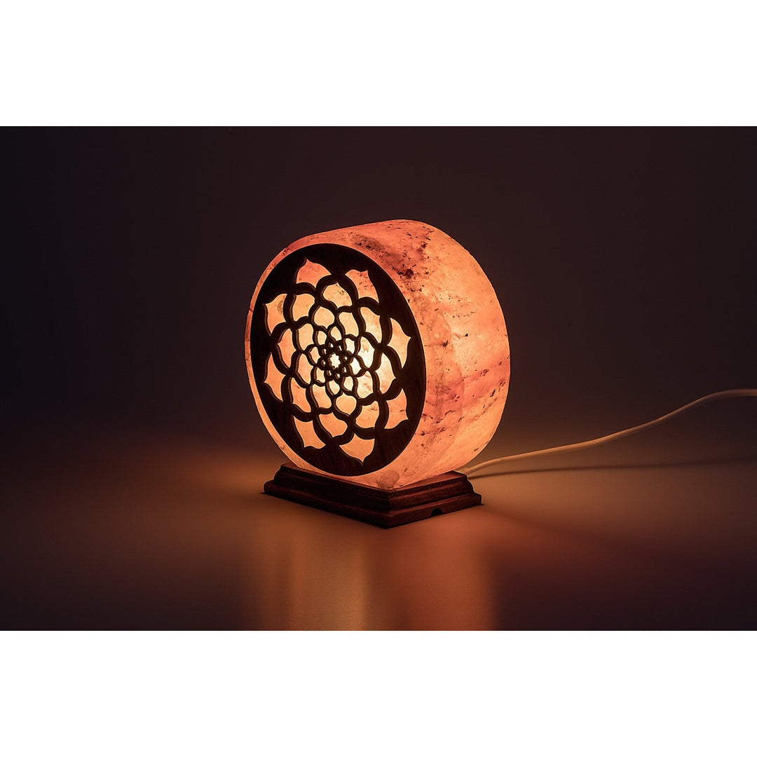 Rabalux saltlampe, E14-fatning, orange, IP20, Mandali