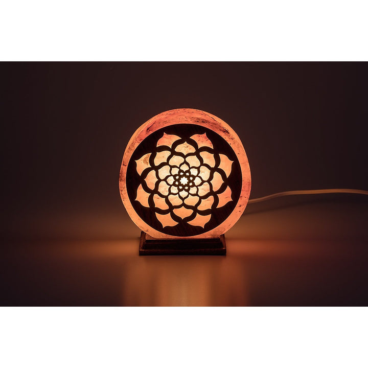 Rabalux saltlampe, E14-fatning, orange, IP20, Mandali
