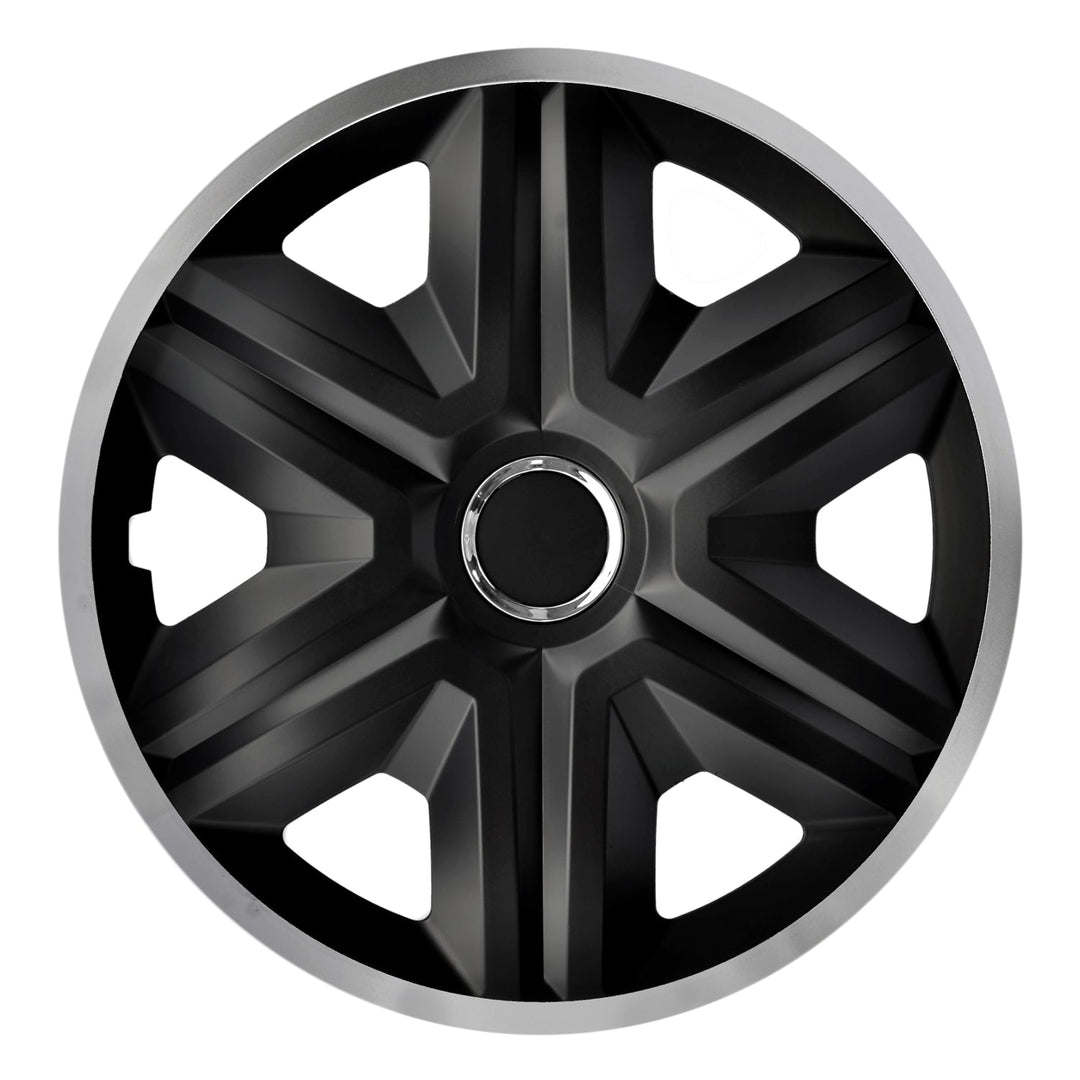 Universal hjulkapsler 15'' NRM Fast Lux sølv 1 stk.