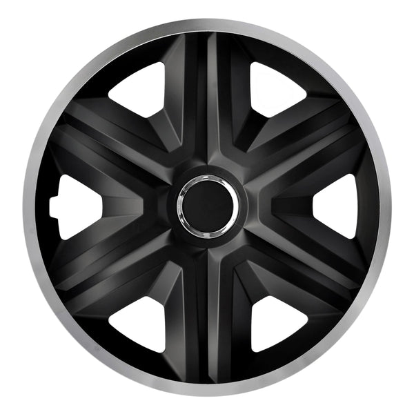 Universal hjulkapsler 15'' NRM Fast Lux sølv 1 stk.