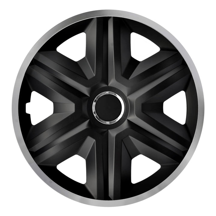 Universal hjulkapsler 15'' NRM Fast Lux sølv 1 stk.