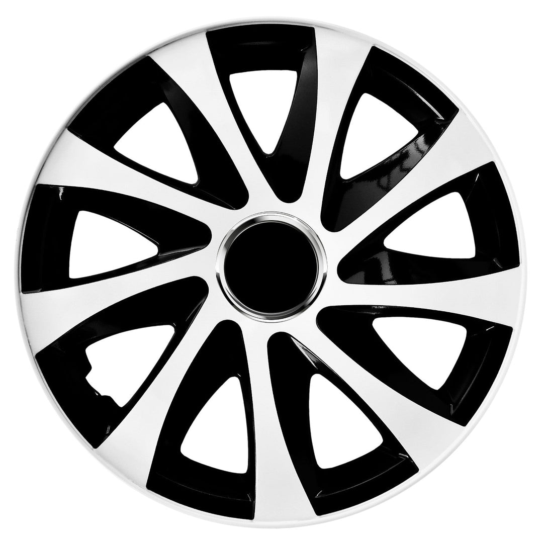 Universal hjulkapsler 14'' NRM Drift Extra hvid-sort 1 stk.