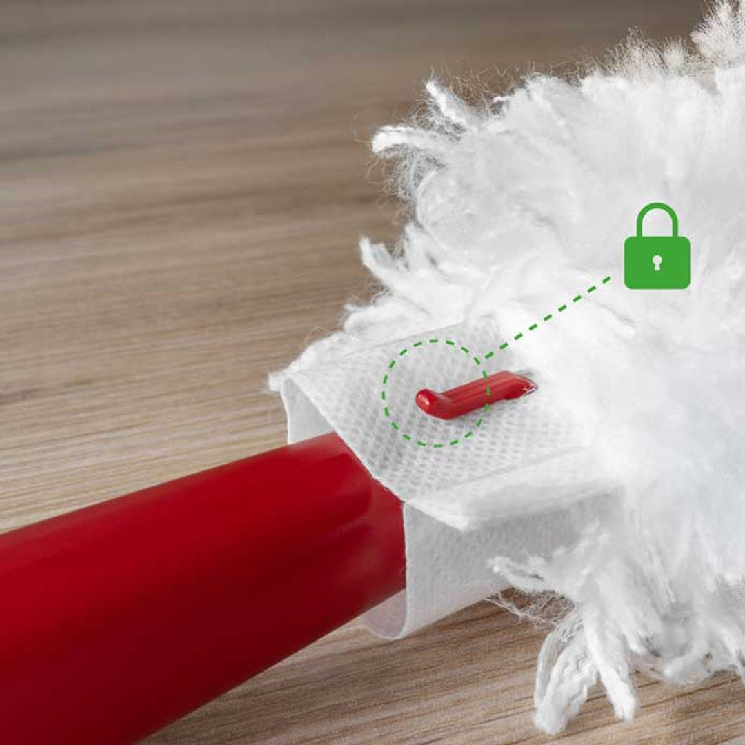 Indlæg til Vileda Flex&Catch støvekkost, 5 stk., 100 % genanvendte fibre, 360° indlæg