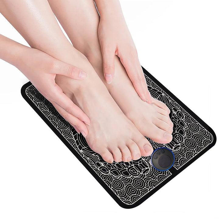 Media-Tech fodmassageapparat, massage med EMS-elektrostimulering, 8 programmer, 19 intensitetsniveauer, MT6527