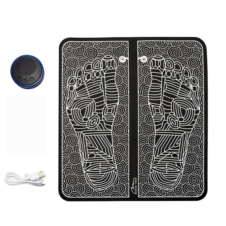 Media-Tech fodmassageapparat, massage med EMS-elektrostimulering, 8 programmer, 19 intensitetsniveauer, MT6527