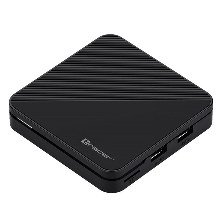 Multimedieafspiller, Android 14, 2 GB RAM, 16 GB hukommelse, Bluetooth 5.0, Wi-Fi, TV Box