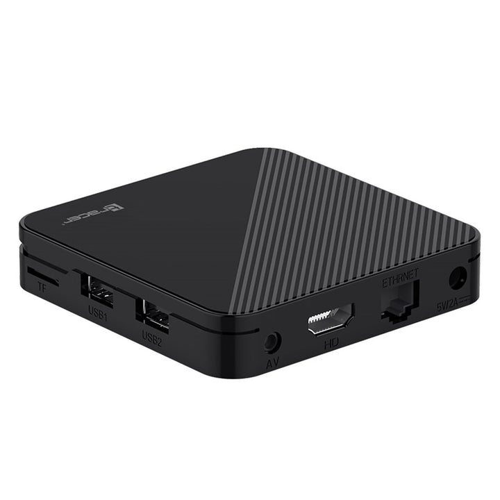 Multimedieafspiller, Android 14, 2 GB RAM, 16 GB hukommelse, Bluetooth 5.0, Wi-Fi, TV Box
