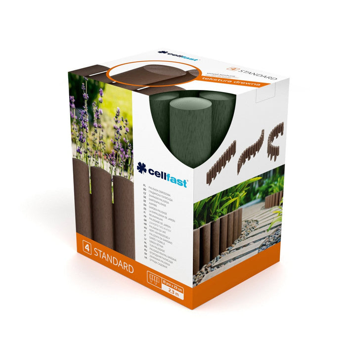 Cellfast Standard 4 grøn havepalisade, 6 pakker
