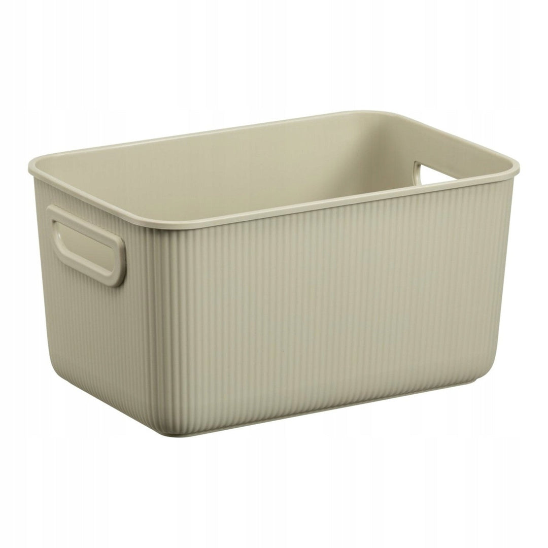 Opbevaringsbeholder Akita Plast Team, beige, 5 l, 100 % genanvendt, 60830802