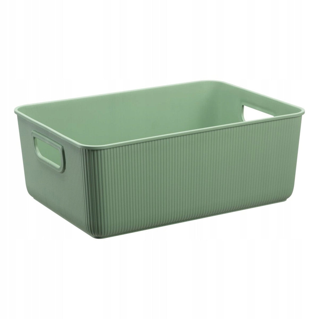 Opbevaringsbeholder Akita Plast Team, grøn, 10 l, 100 % genanvendt, 60840801