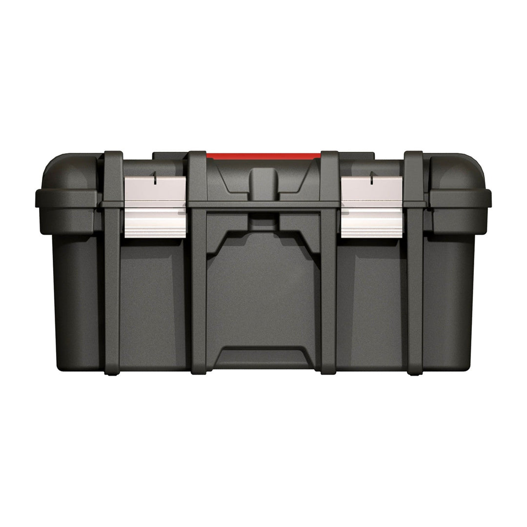 Keter værktøjskasse, metal låse, ergonomisk håndtag, Wide Tool Box 16''