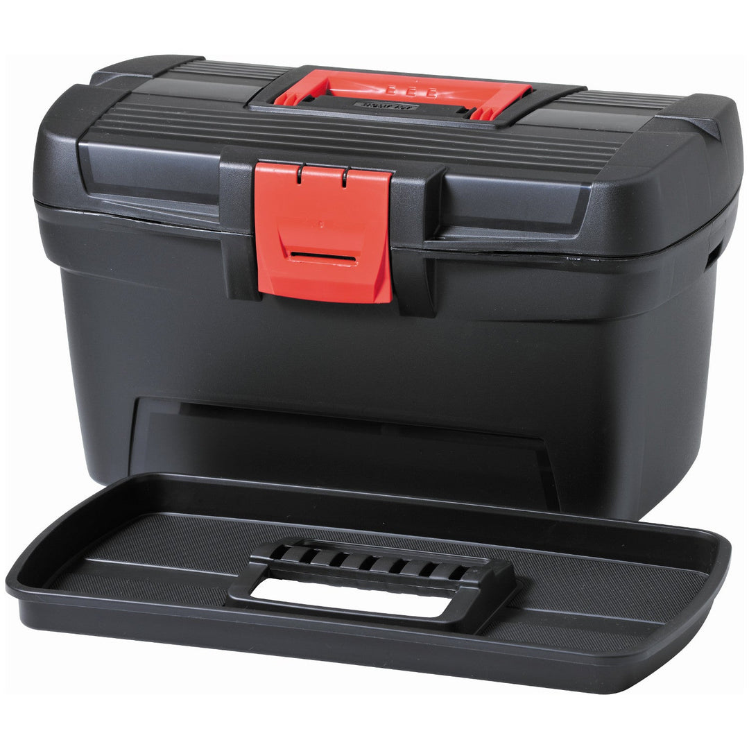 Curver værktøjskasse, organizer med rum, sort, Herobox Basic 16'' 193603