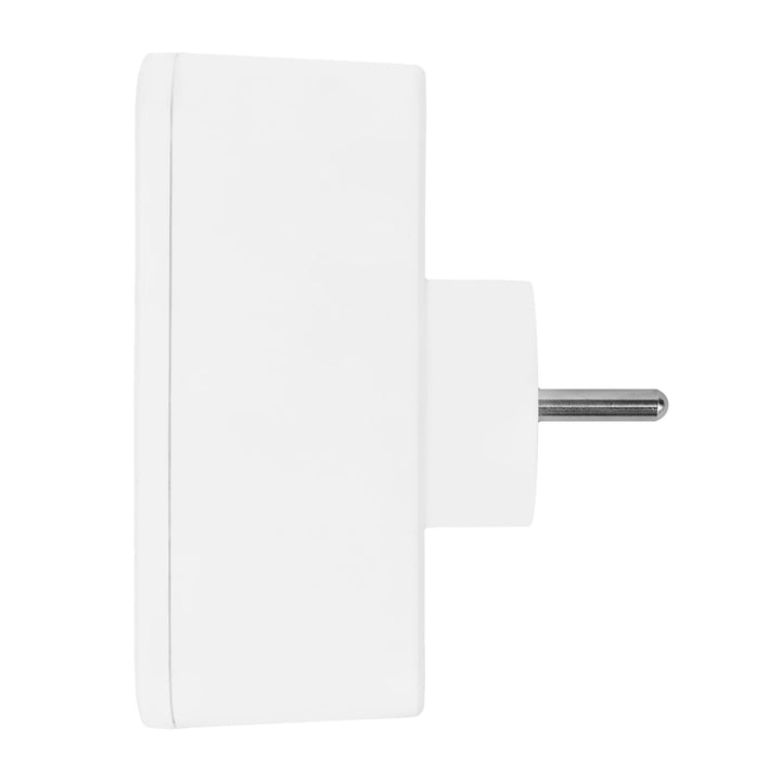 Stikkontakt x2 + 4xUSB Maclean, splitter med 2 stik, 2xUSB A, 2xUSB C PD 20W, 1x16A + 1x6A, MCE249 F/W, 3 stk.