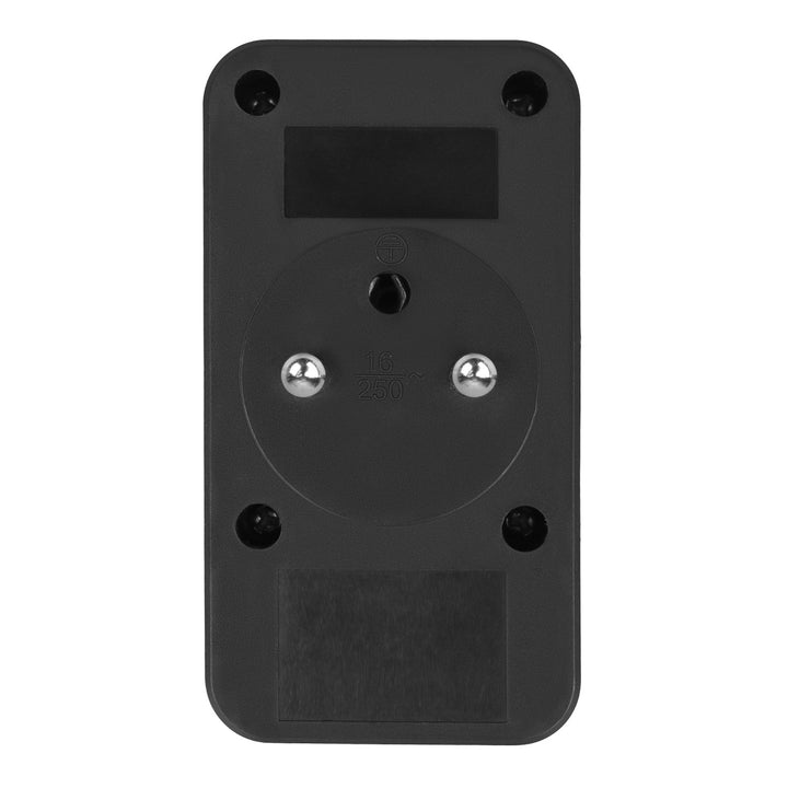 Stikkontakt x2 + 4xUSB Maclean, splitter med 2 stik, 2xUSB A, 2xUSB C PD 20W, 1x16A + 1x6A, MCE249 F/B, 3 stk.