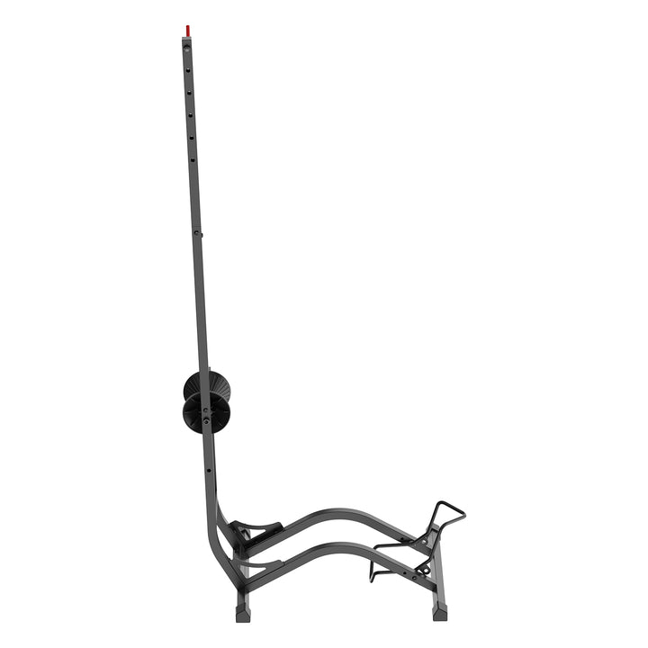 Maclean gulvcykelstativ, fritstående, vandret/lodret, til opbevaring, stål, maks. belastning 35 kg, MC-170