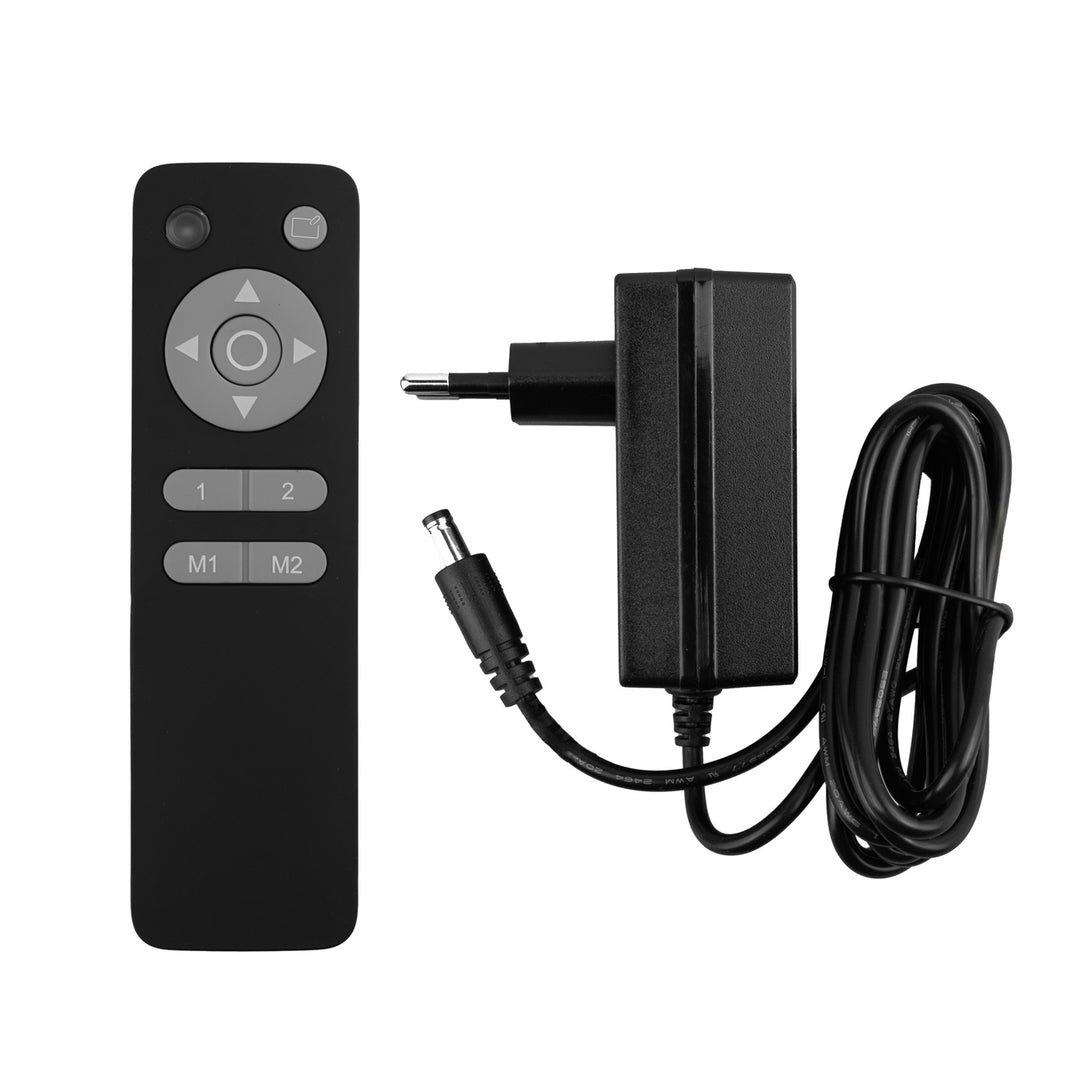 Maclean elektrisk TV-beslag til loftmontering, Tuya-kompatibel, maks. VESA 800x400, til TV 43-86", maks. 55 kg, MC-176 T