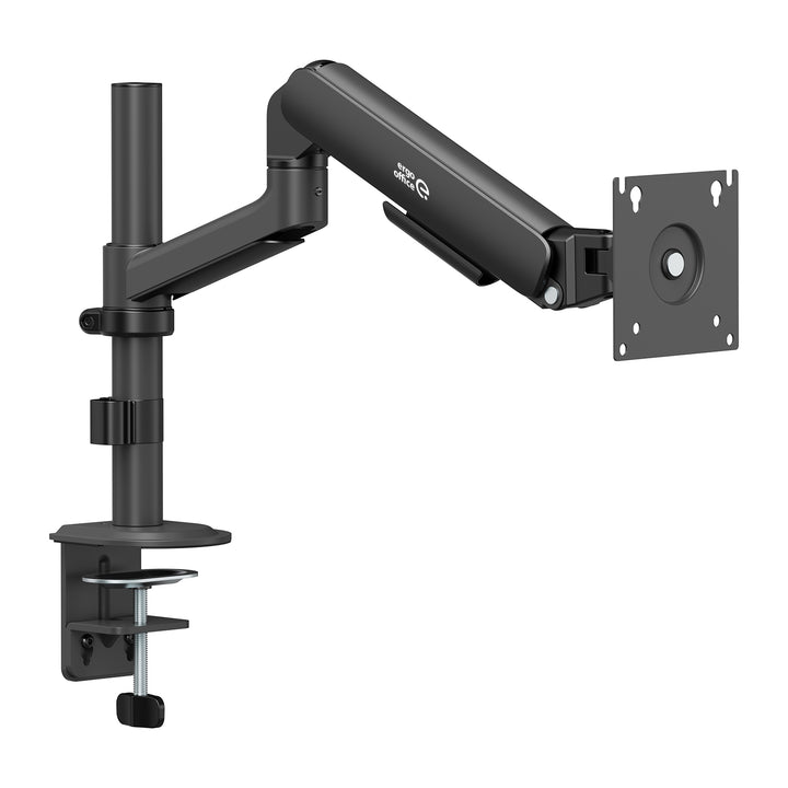 Ergo Office-skærmholder/ophæng, gasfjeder, 17"-32", 1-10 kg, mat sort, maks. VESA 100x100, ER-691 B
