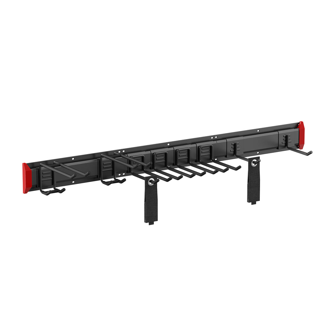 Maclean vægmonteret værktøjsorganizer, stål, maks. belastning 228 kg, bredde 1222 mm, MC-179