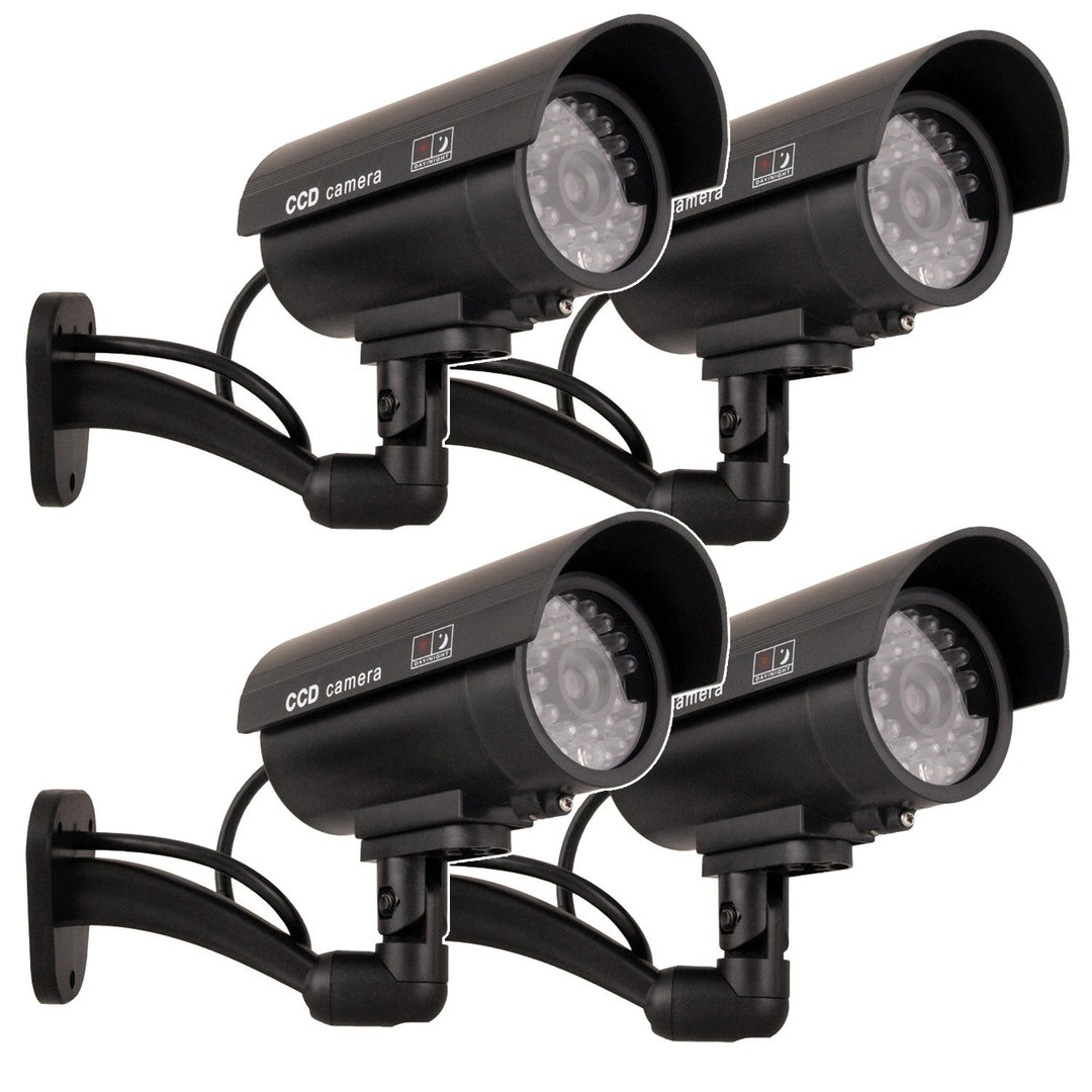 IR9000 B IR LED-kameraattrap, sort blinkende diode, 4 stk.
