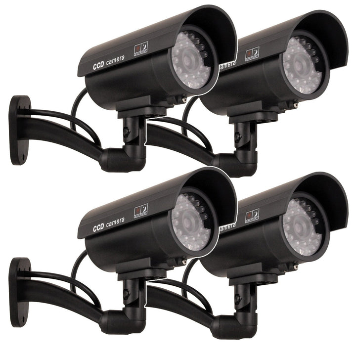 IR9000 B IR LED-kameraattrap, sort blinkende diode, 4 stk.