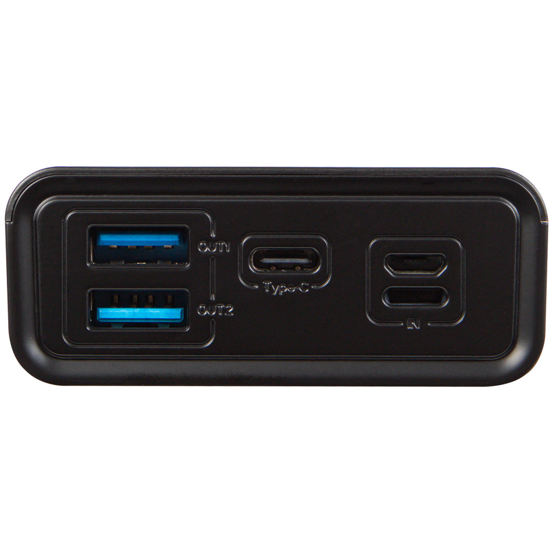 Powerbank 20.000 mAh PB20E Quick Charge 30, Power Delivery 20 W, sort, Blow
