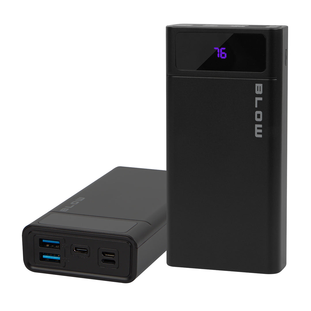Powerbank 20.000 mAh PB20E Quick Charge 30, Power Delivery 20 W, sort, Blow
