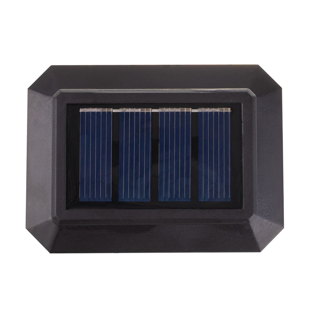 GreenBlue LED-solcellelampe til stolpe, 60x40 mm, konisk tag, 3200 K, GB125 WW