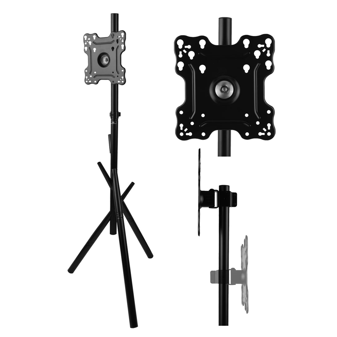 Maclean TV-holder/gulvstativ, 27-55", maks. VESA 200x200, maks. 60 kg, MC-181 B