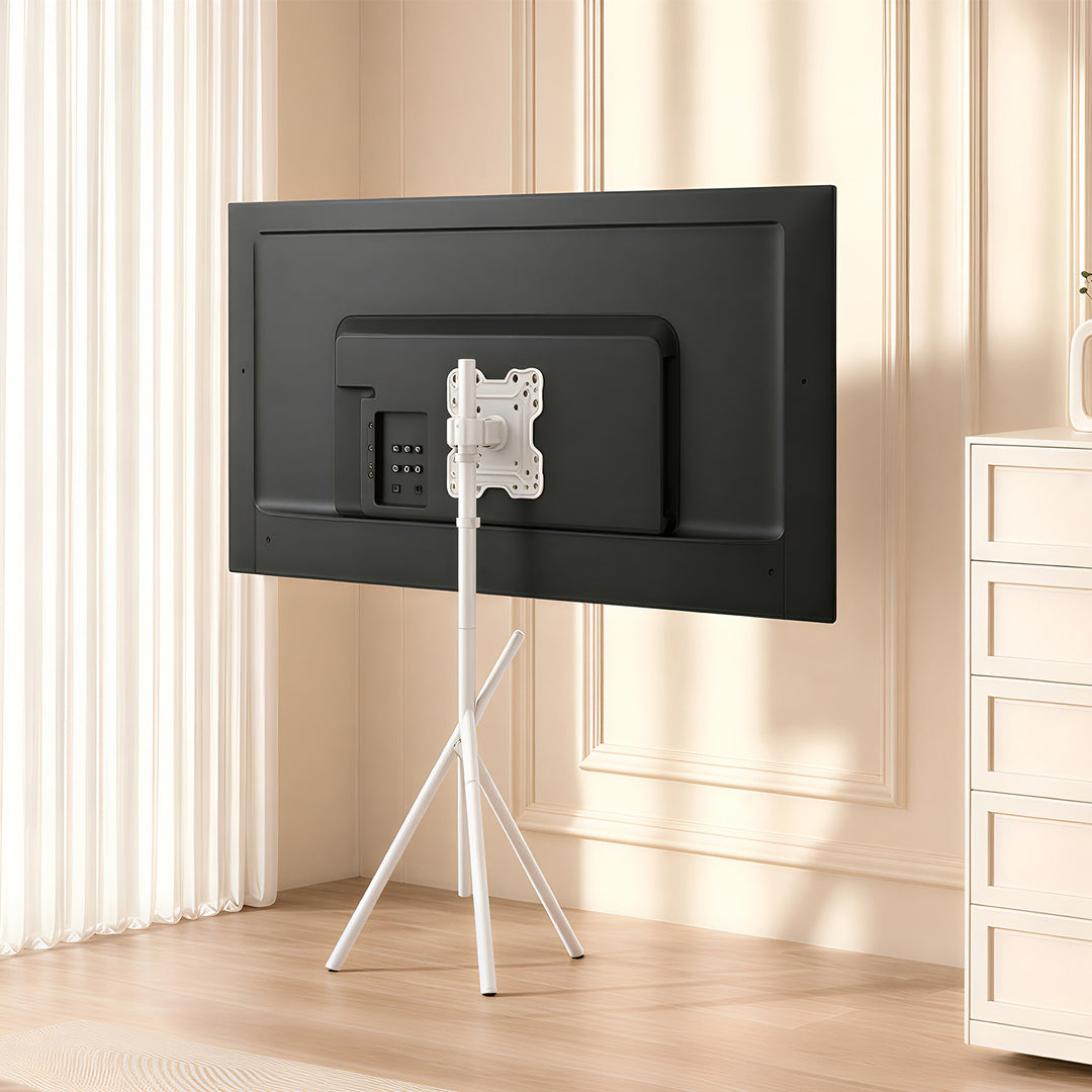 Maclean TV-holder/gulvstativ, 27-55", maks. VESA 200x200, maks. 60 kg, MC-181 W