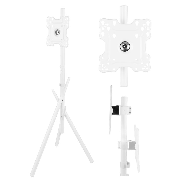 Maclean TV-holder/gulvstativ, 27-55", maks. VESA 200x200, maks. 60 kg, MC-181 W