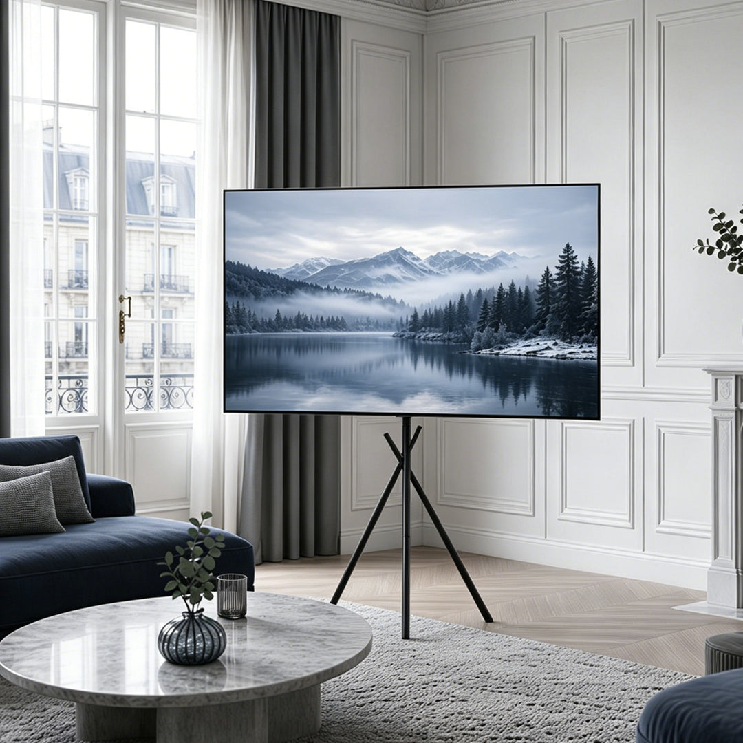 Maclean TV-holder/gulvstativ, 37-80", maks. VESA 600x400, maks. 60 kg, MC-182 B