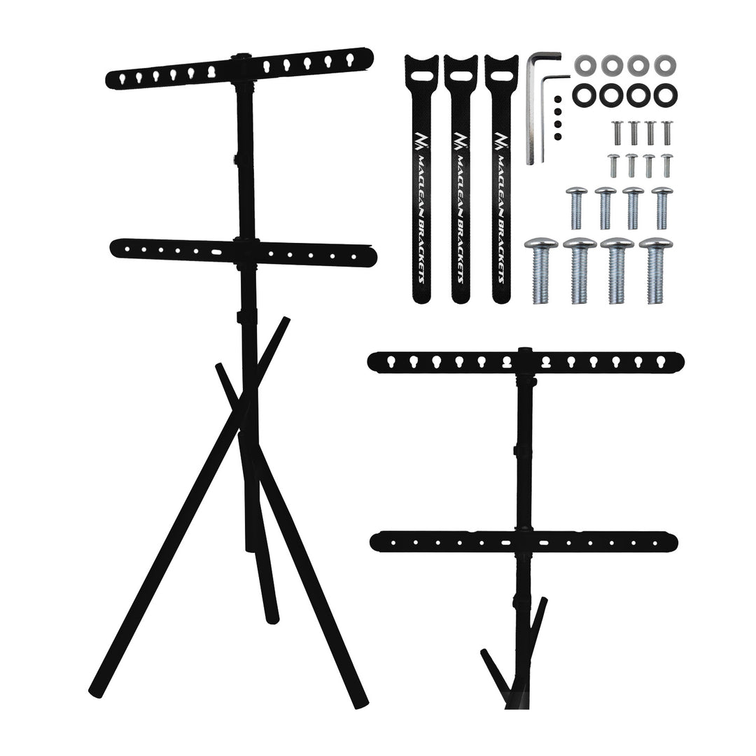 Maclean TV-holder/gulvstativ, 37-80", maks. VESA 600x400, maks. 60 kg, MC-182 B