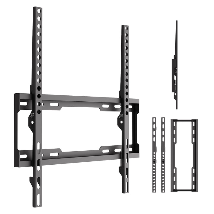 Maclean TV-beslag/ophæng, maks. VESA 400x400, 32-75", op til 45 kg, sort, hældningsjustering 0°~-8°, MC-187