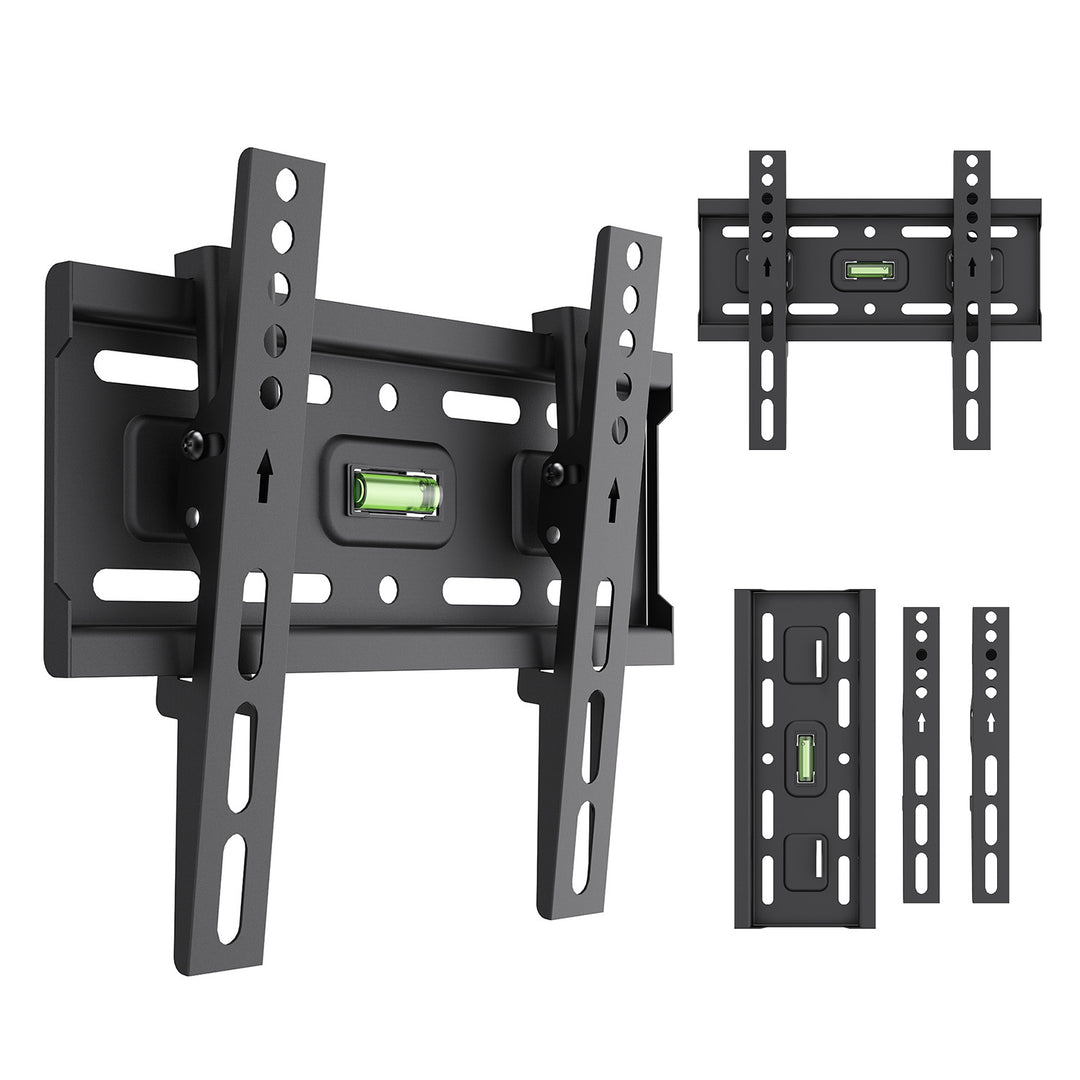 Maclean TV-beslag/ophæng, maks. VESA 200x200, 13-43", op til 45 kg, sort, hældningsjustering +2°~-10°, MC-189