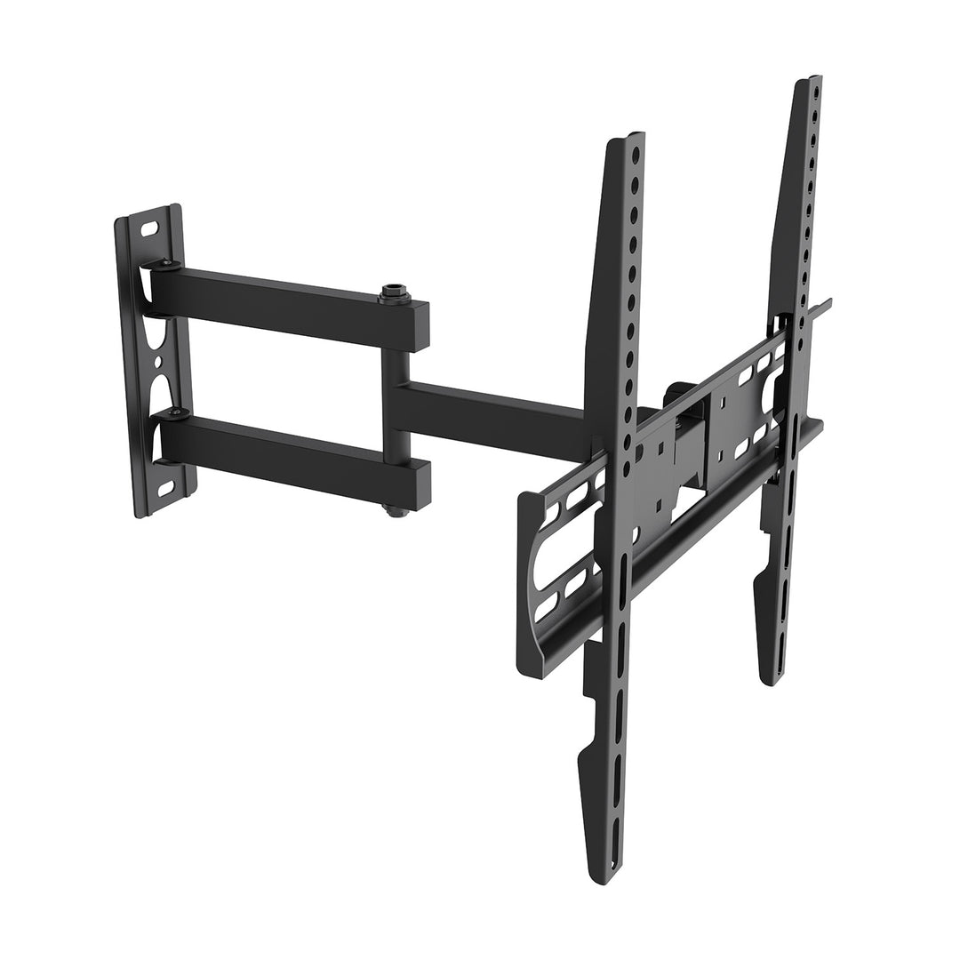 Maclean TV-beslag/ophæng, maks. VESA 400x400, 32-55", op til 30 kg, sort, justerbar hældning +2°~-10° og drejning +90°~-90°, MC-191