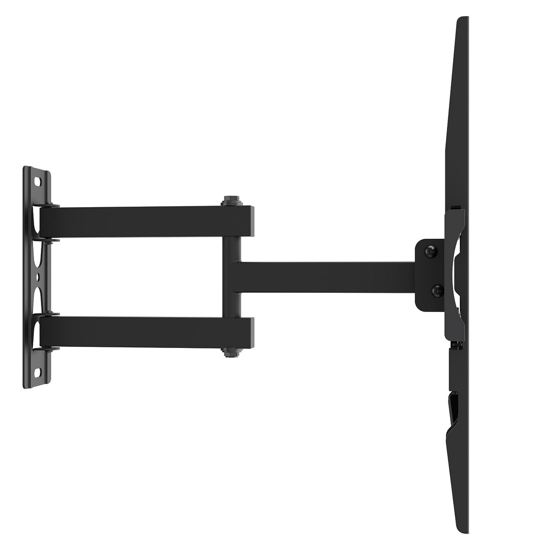 Maclean TV-beslag/ophæng, maks. VESA 400x400, 32-55", op til 30 kg, sort, justerbar hældning +2°~-10° og drejning +90°~-90°, MC-191