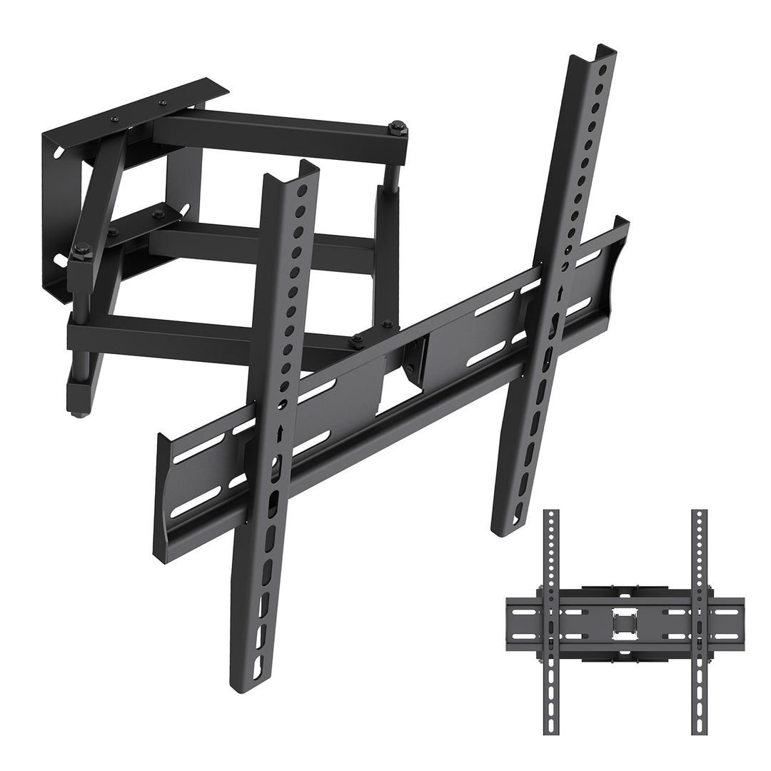 Maclean TV-beslag/ophæng, maks. VESA 400x400, 32-70", op til 40 kg, sort, hældningsjustering +12°~-12° og drejning +60°~-60°, MC-192